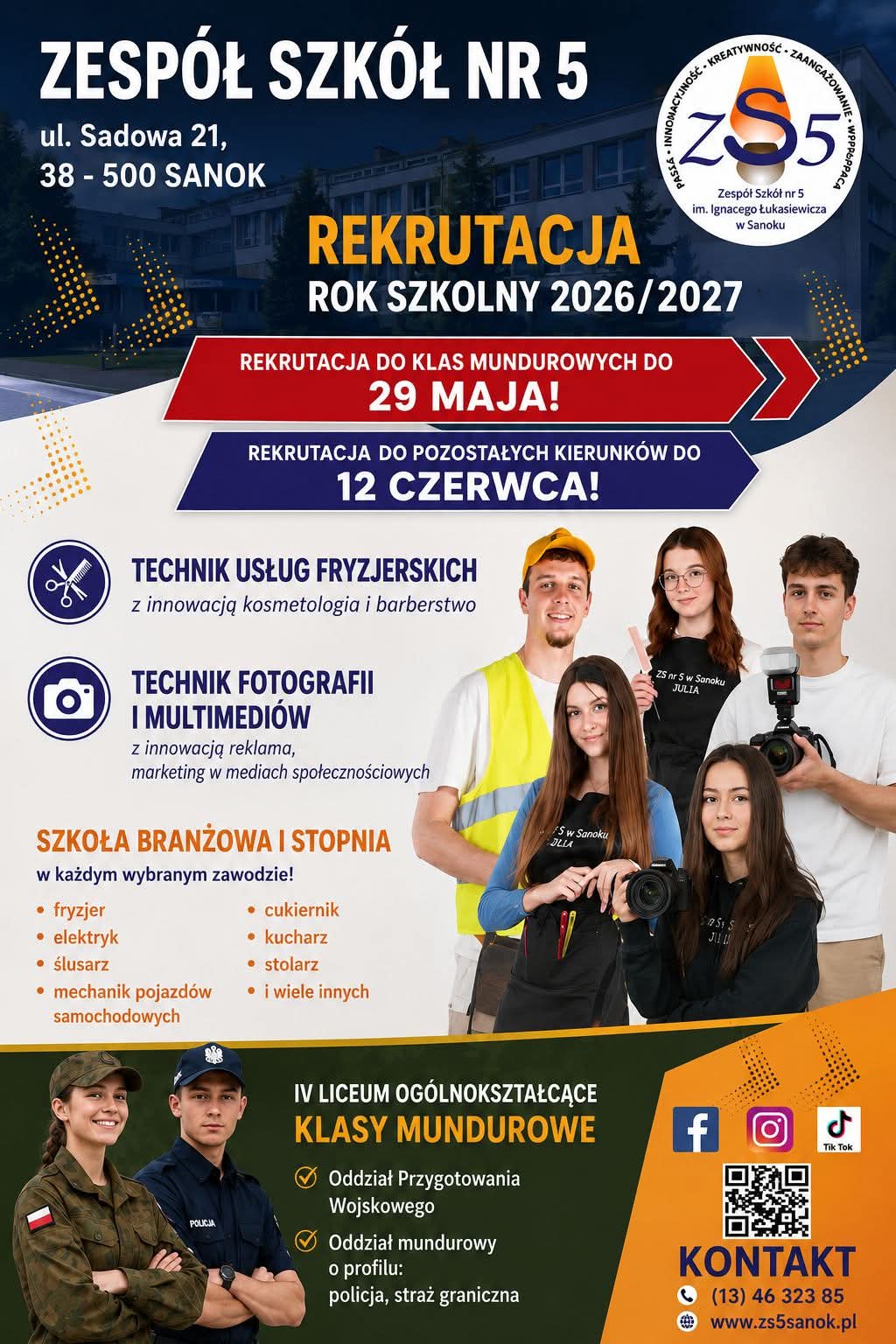 Plakat rekrutacja