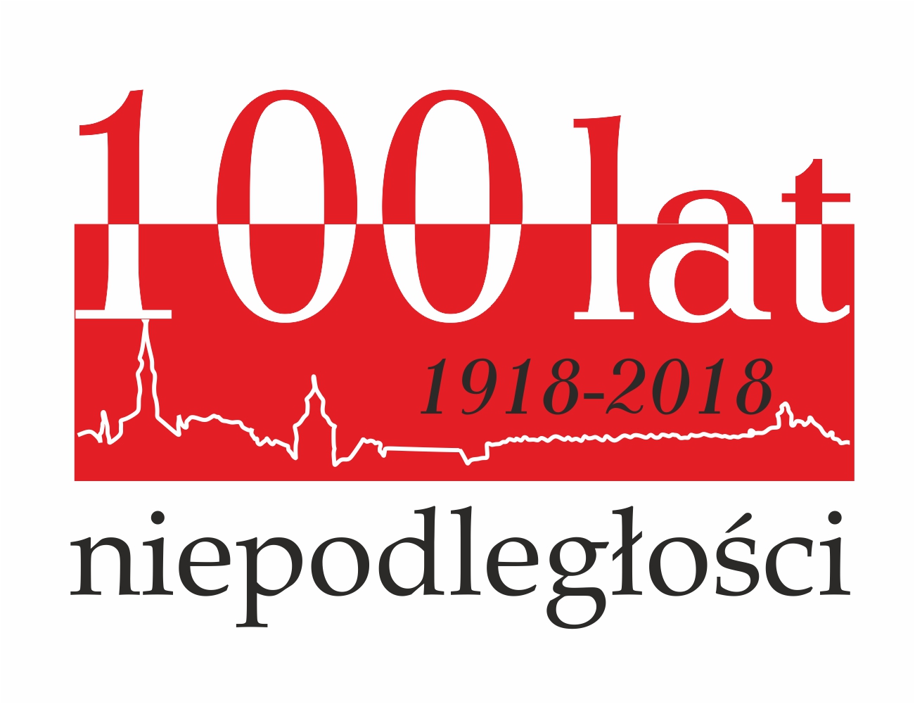 100 lat logo
