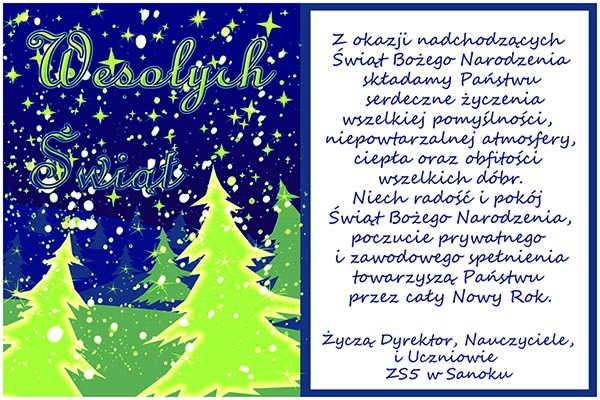 kartka swiateczna 2019
